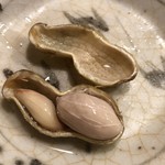 旬菜 おぐら家 - 生落花生の水煮
