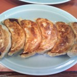 丸吉飯店 - 餃子 ４５０円(税込)(2018年9月4日撮影)