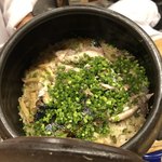 旬菜 おぐら家 - 新秋刀魚と新生姜の炊き込みご飯