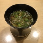 旬菜 おぐら家 - 赤出汁