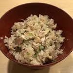 旬菜 おぐら家 - 新生姜と新生姜の炊き込みご飯