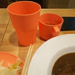 居酒屋 楽が気 - スープとお水の器