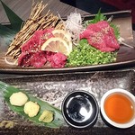 Jidori Washoku Koshitsu Izakaya Torisai - 熊本名物特選生馬刺し