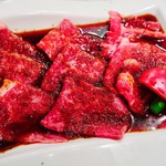 代官山焼肉 kintan - さっぱり仙台牛赤身肉3種盛りセット