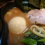 横浜家系らーめん 武術家 - 今回も味玉サービスに感激！！