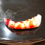 寿しの吉乃 - 車海老先ずはネタだけ