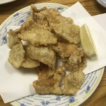 鶴亀 - 鳥皮煎餅350円