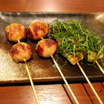 炭火焼きとり しげおやじ - 豚トマト絶品！
ささみ梅じそ