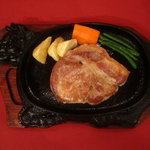 クローバーステーキハウス - あさのポークのソテー