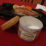 クローバーステーキハウス - あさのポークは”ガマルグ産の塩”で戴きます