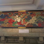 メインダイニングルーム - 彫刻”迦陵頻伽”メインダイニング内