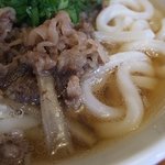 Udon Kameya - 肉うどん５５０円
