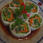 明治の館 - 湯波と干瓢。。。正に地産地消の料理