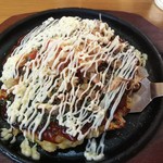 やいちゃ王 - お好み焼きミックス　税込700円に無料のマヨネーズをかけました(2018.09.05)