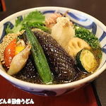 手打ちうどん　 いしづか - 夏野菜揚げ浸しうどん