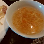 中華居酒屋 金公 - 中華卵スープ