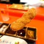 串の宝山 - 白身魚大葉巻き