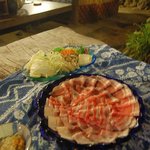 お食事処 ちゃんや～ - アグー豚のしゃぶしゃぶセット