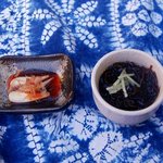 お食事処 ちゃんや～ - セット料理の島らっきょともずく