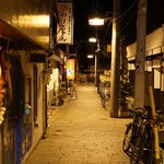 明月館 - 縄手横丁方面