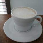 コーヒーアンドマフィン 豆灯舎 - ミルクコーヒー。カフェオレです。
