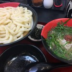 極楽うどん TKU - 10月の裏メニュー（鷄塩梅つけ麺）（￥790）
