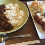 ぢょいふる - チキン南蛮&カレー（￥850）
