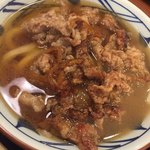 丸亀製麺 - 肉うどん(並)