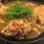 純愛うどん なでしこ - 鶏天カレー（￥960）