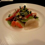 カジュアルフレンチ アミューズ - シーフードマリネ　サラダ仕立て