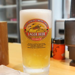Yakitori Hachiman - ビール