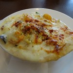 Kafe Erumitaju - グラタン風スパゲティクリームパスタ