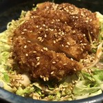 Sauce Katsu-don (Pork cutlet bowl)