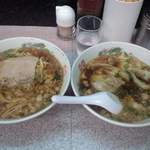 朱華園 - ラーメンとワンタン、写真は福山店のものです。