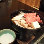 小鍋　今回すき焼き