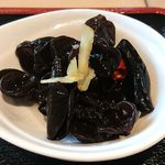 日本滴水坊 - 日本滴水坊 ＠ときわ台 台湾式焼きビーフンに付く珍しい木耳の酢の物