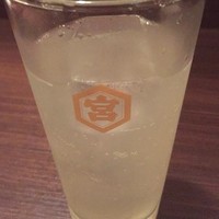 キッチンボンノ 桜木町 - 【’18.8】徳島産スダチサワー　390えん