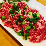 やきとり鴨平 - 牛サガリ刺身