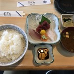 Tanakaya - 刺身定食　大盛り