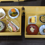 四万温泉 積善館 - 朝食