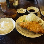 水塩土菜 - ロースかつ定食