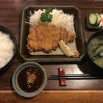 きらく - ロースかつ定食