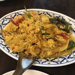 タイ屋台料理メーアン - シーフードパッポンカリー