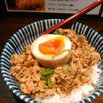 らーめん 鶏喰 - 味玉のせ