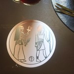 村上開新堂 - コースターはお土産に持ち帰りさせて頂きました