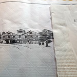 万平ホテル - ナプキンです。