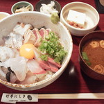 竹亭にしき - 海鮮どんぶり１，０００円（税込）