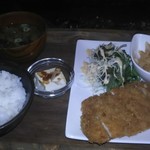 Shinohara - チキンカツ定食 （６００円）