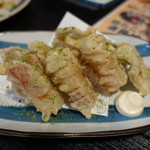 花太鼓 - ちくわのチーズ磯辺揚げ(450円)