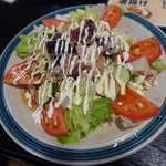 花太鼓 - 海鮮カルパッチョサラダ(650円)